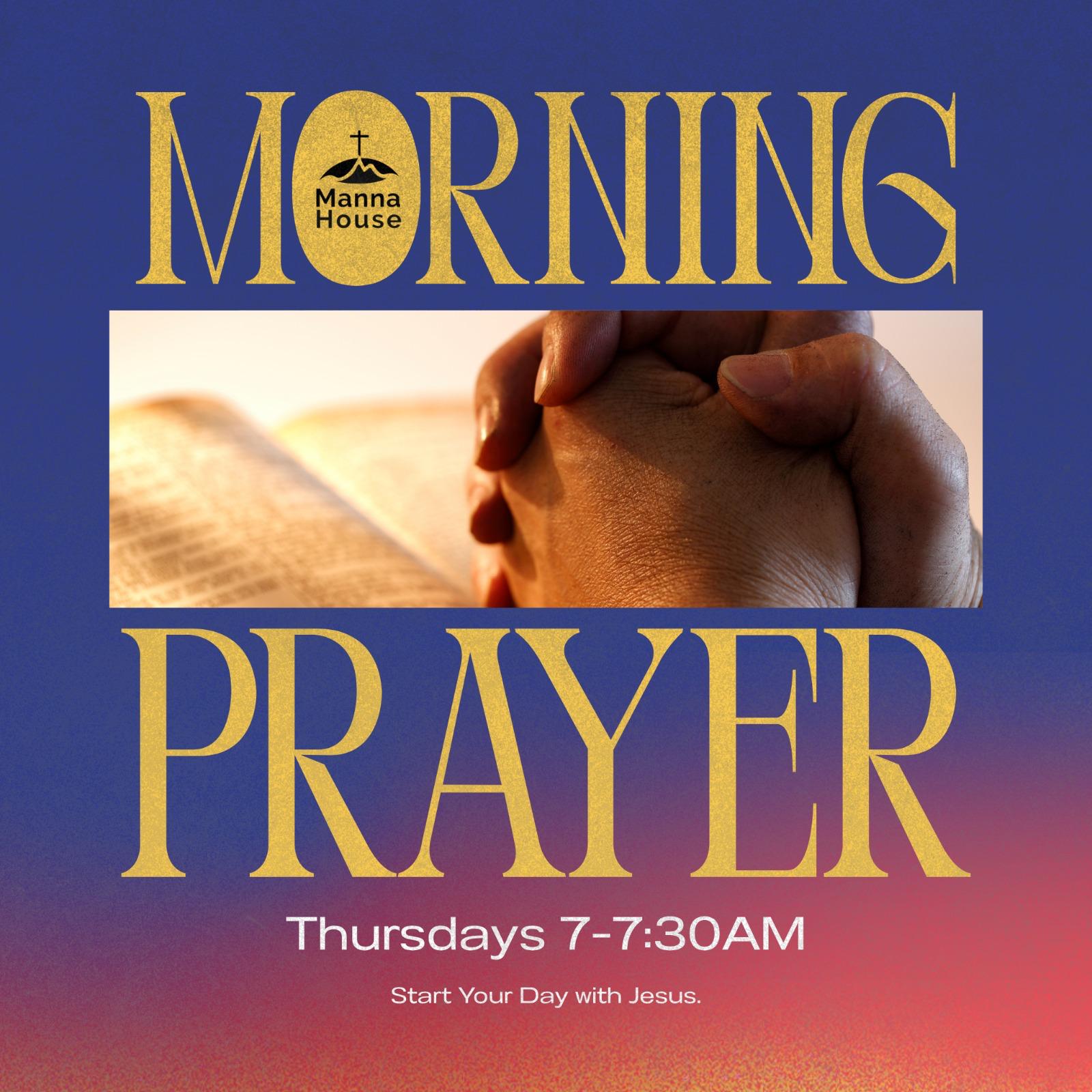 Morning Prayer flyer