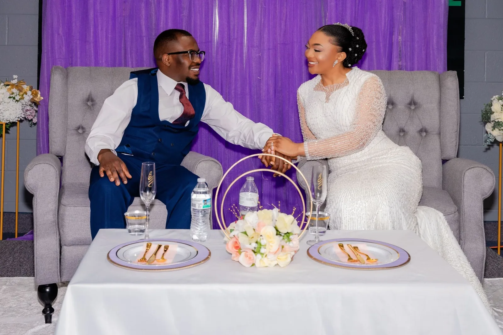 Patience and Emmanuel Jonathan's wedding celebration